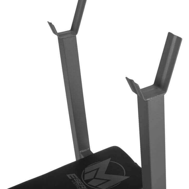 Bancă de haltere E-Series cu raft