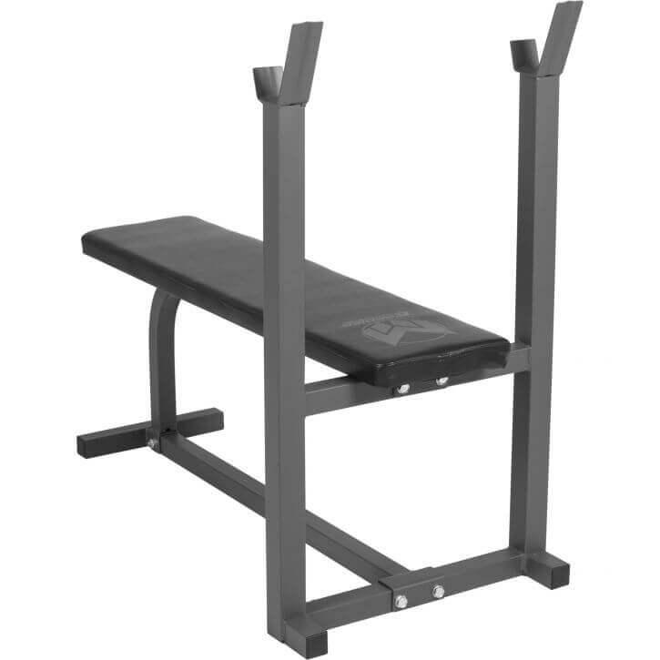 Bancă de haltere E-Series cu raft