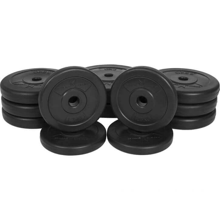 Set de discuri E-Series S 25mm 30 kg GYRONETICS - Gorilla Sports Ro