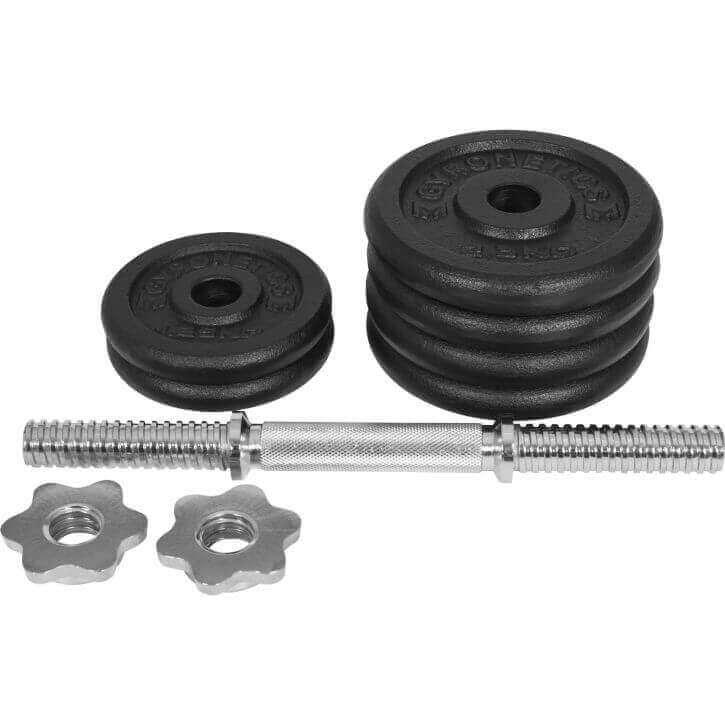 Set de gantere E-Series din fontă 15 kg 25 mm