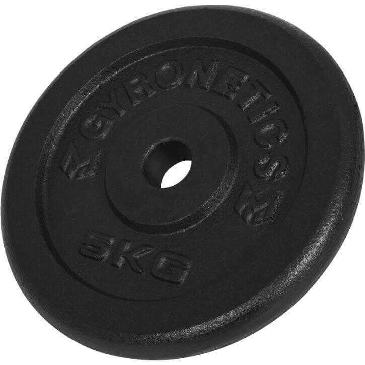 Set de haltere E-Series din fontă de 25 mm, 56,5 kg