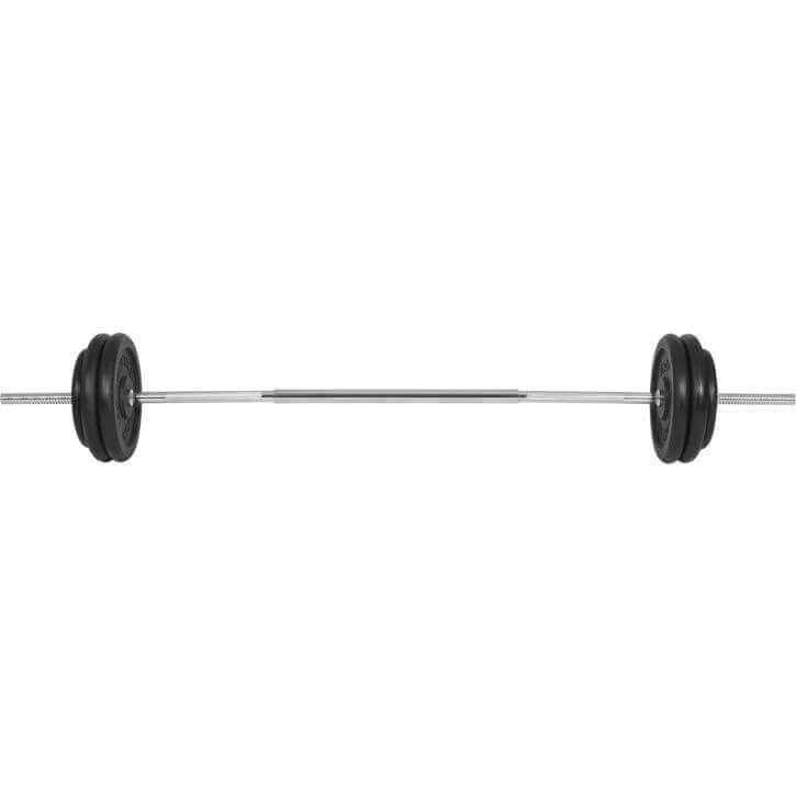 Set de haltere E-Series din fontă de 25 mm, 56,5 kg