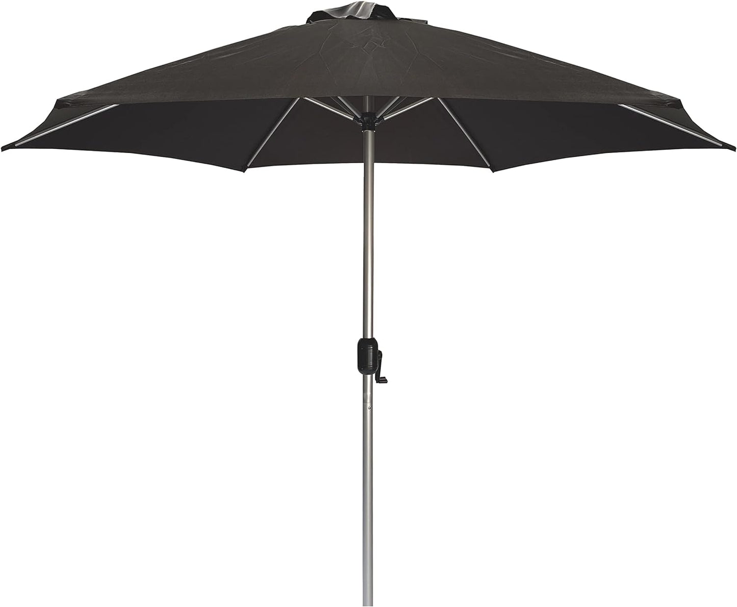 Umbrela cu manivela, 270 cm, antracit