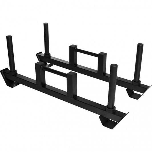 Set de 2 bare de haltere pentru Farmer's Walk, tip olimpic