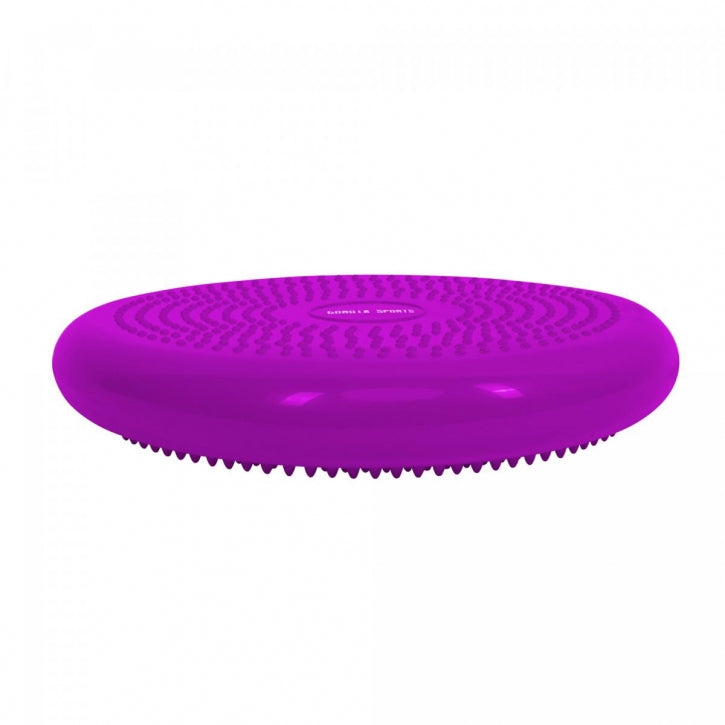 Perna pentru echilibru/masaj, 33 cm, cu pompa, Violet