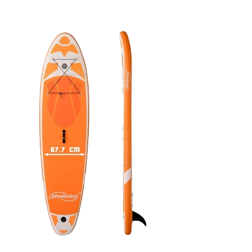 Placa gonflabila Paddle Board, 366 x 80 x 15 cm, portocaliu