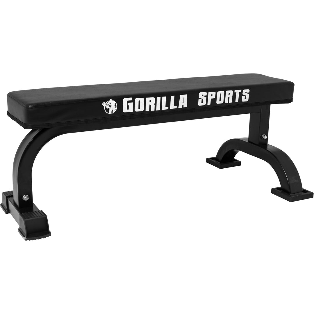 Bancă fixă solidă neagră - Gorilla Sports Ro