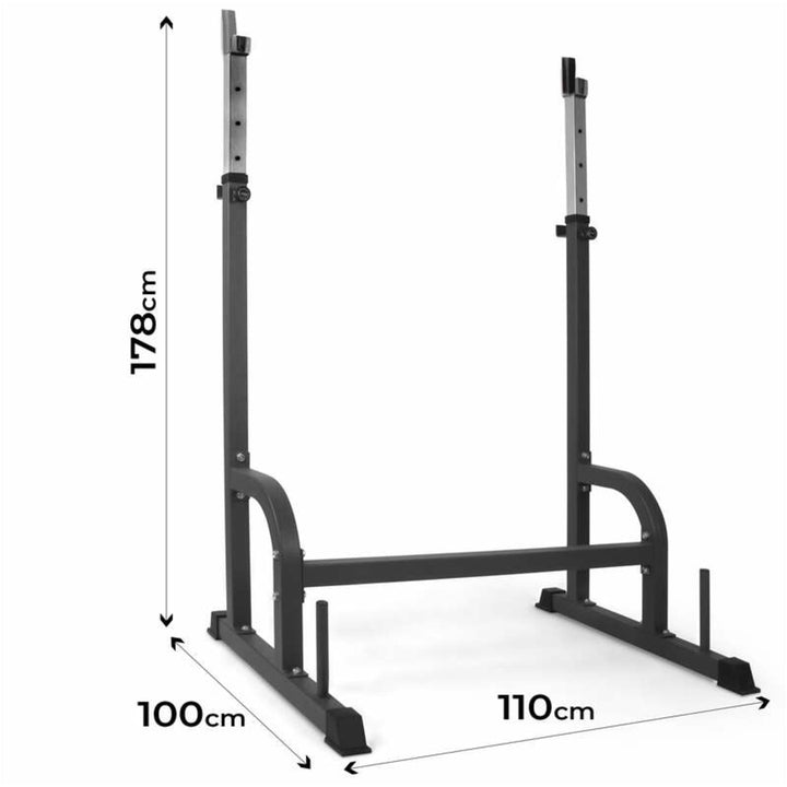 Stand pentru haltere, reglabil, Physionics - Gorilla Sports Ro