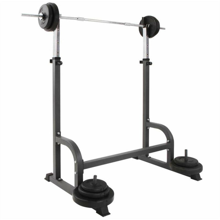 Stand pentru haltere, reglabil, Physionics - Gorilla Sports Ro