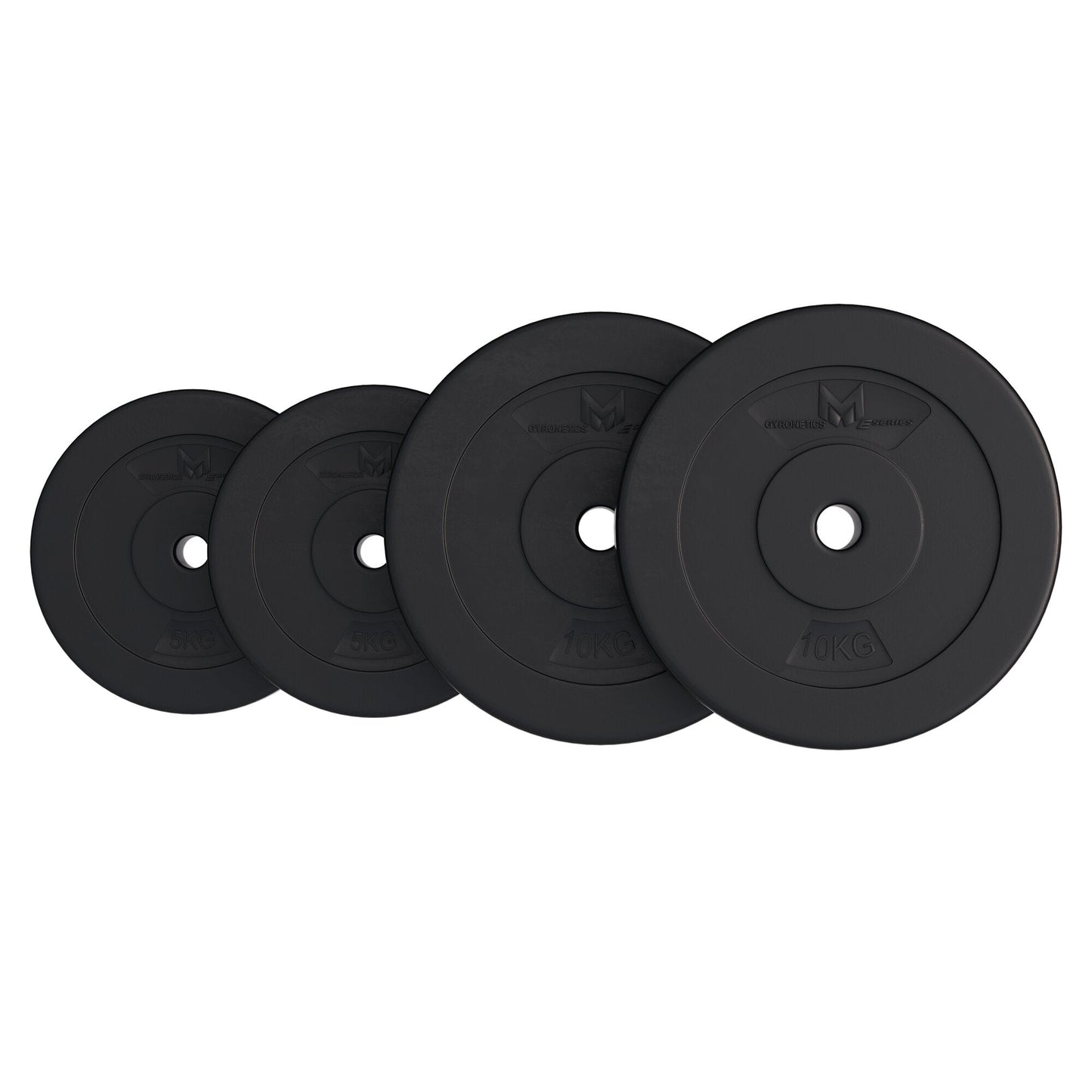 Set de discuri pentru haltere E-Series din plastic 30 kg