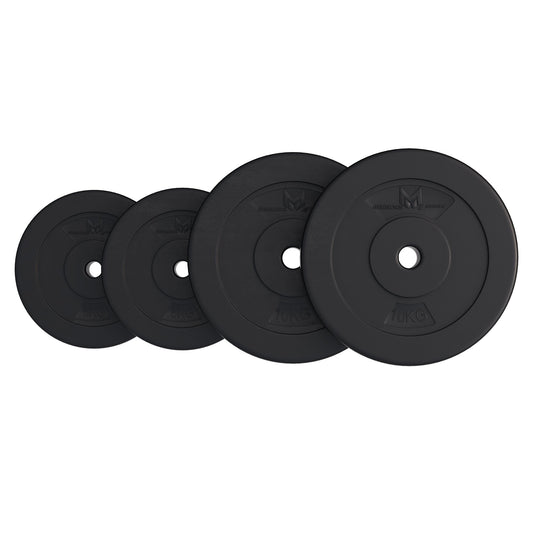 Set de discuri pentru haltere E-Series din plastic 30 kg