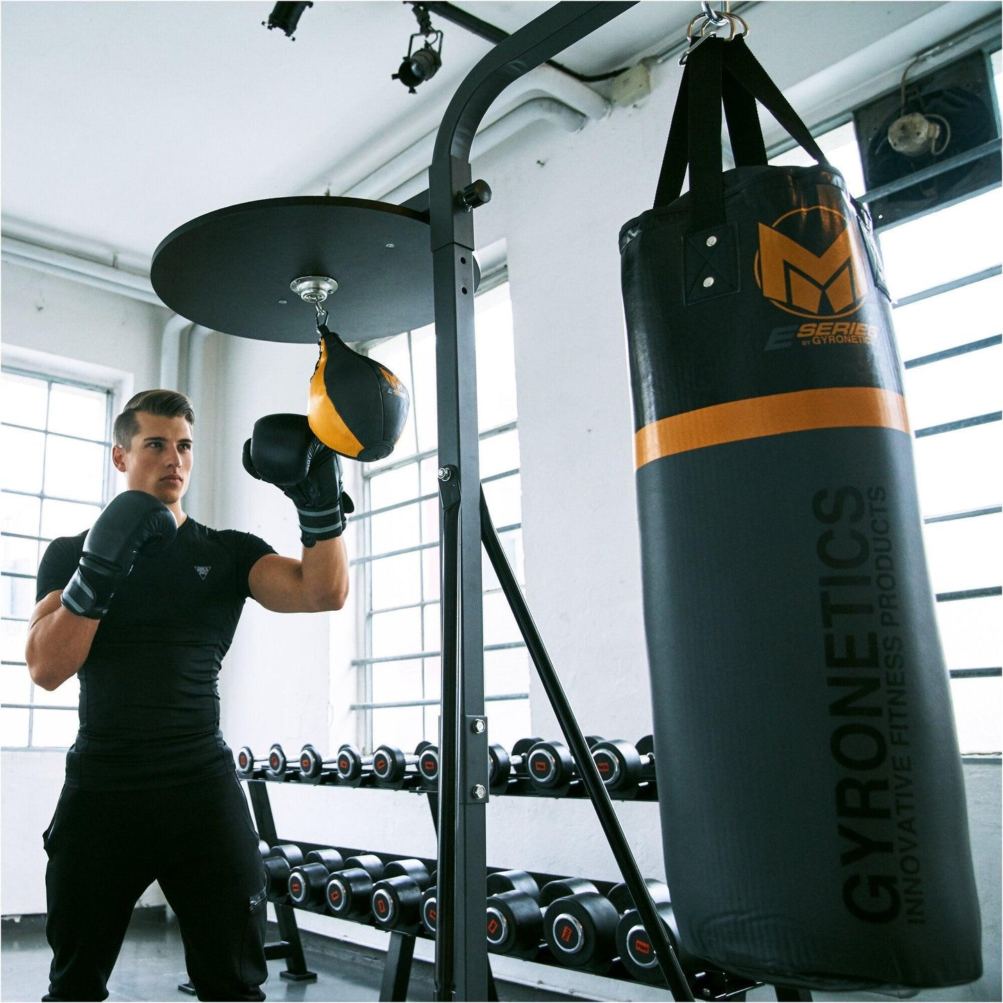 Suport pentru sac de box E-Series, inclusiv sac de box