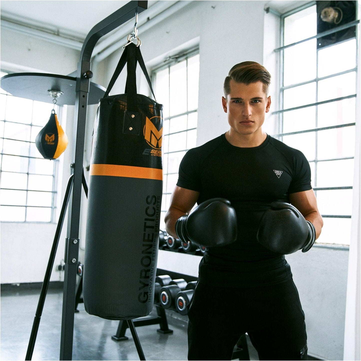 Suport pentru sac de box E-Series, inclusiv sac de box