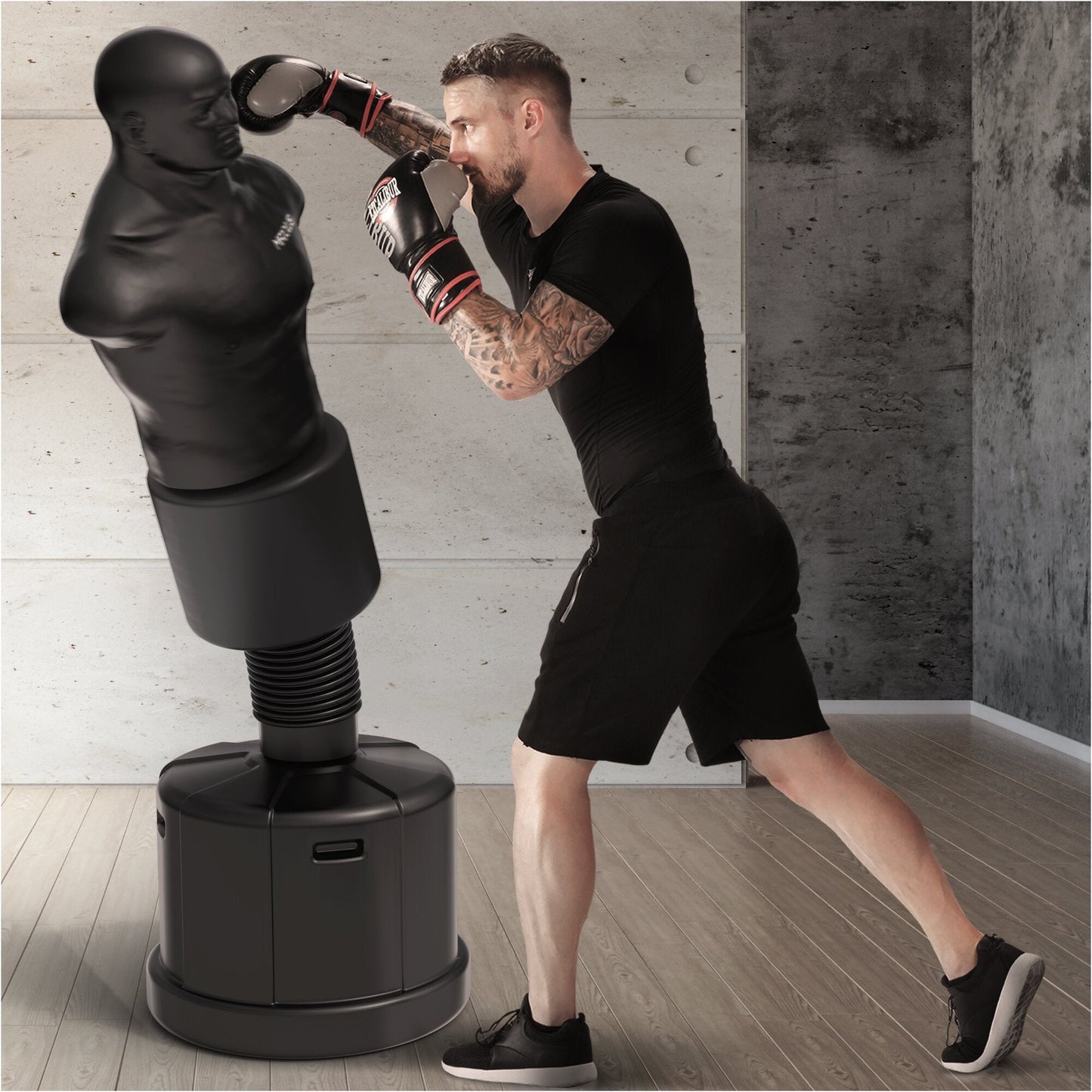 Sac de box vertical PRO Fighter reglabil pe înălțime