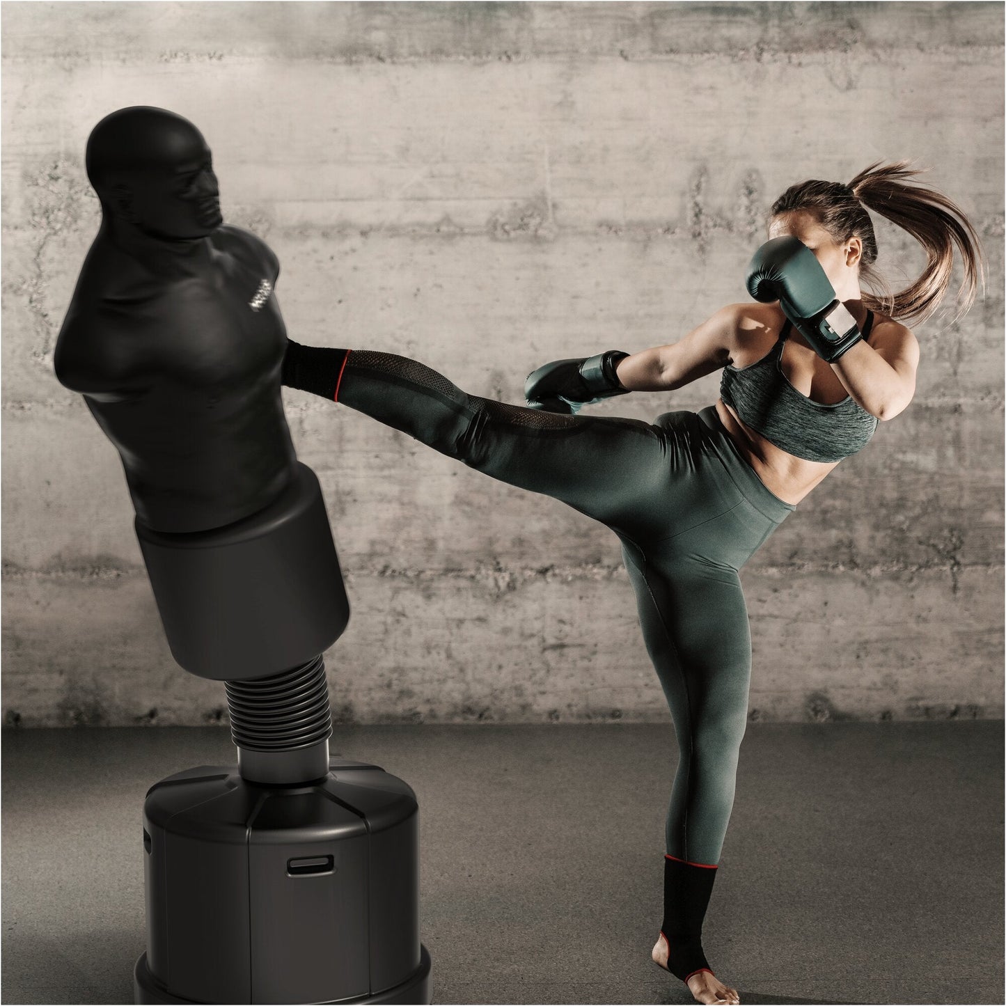 Sac de box vertical PRO Fighter reglabil pe înălțime