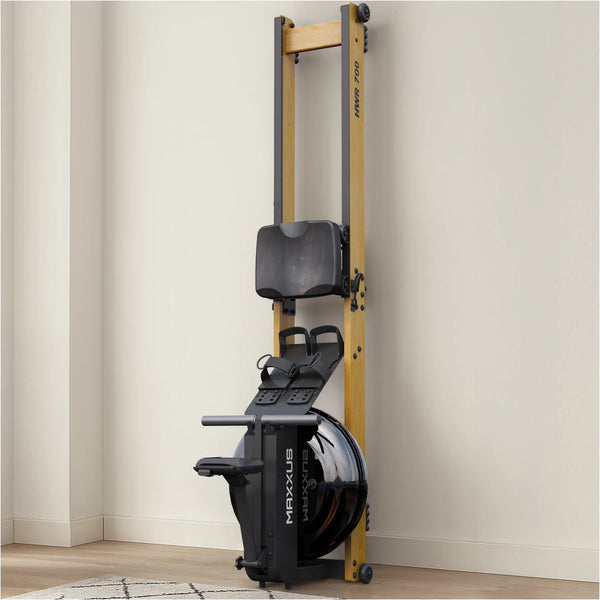 Aparat de vâslit, MAXXUS, pliabil, din lemn masiv de fag