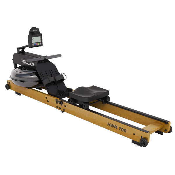 Aparat de vâslit, MAXXUS, pliabil, din lemn masiv de fag