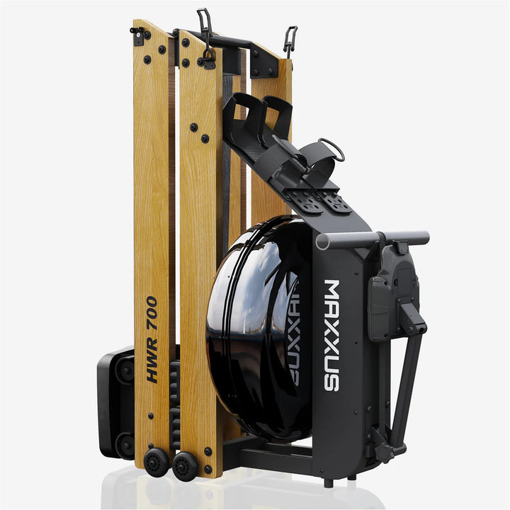 Aparat de vâslit, MAXXUS, pliabil, din lemn masiv de fag