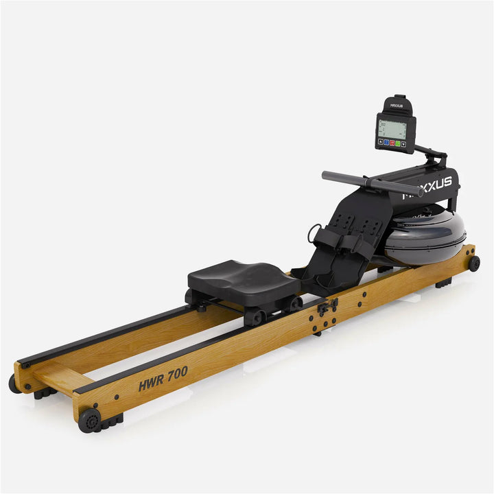 Aparat de vâslit, MAXXUS, pliabil, din lemn masiv de fag