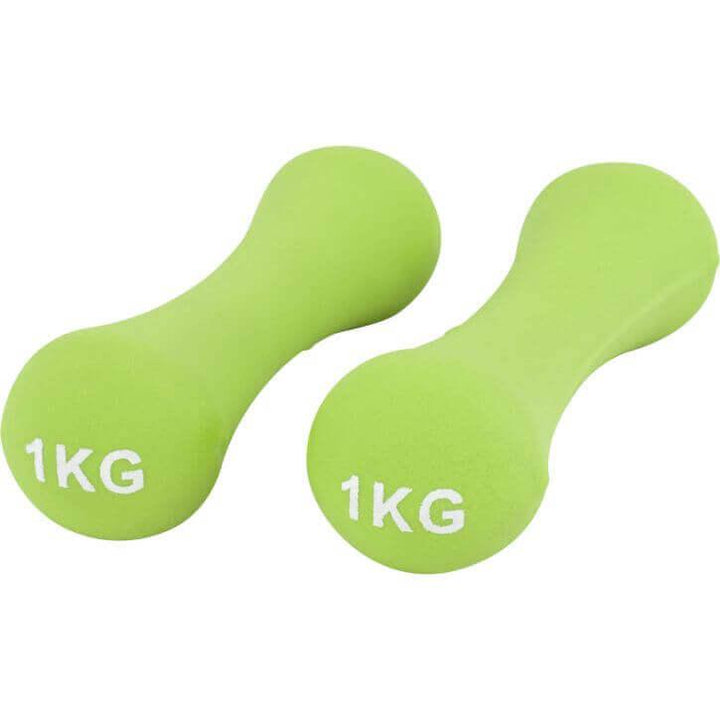 Set de gantere de gimnastică din neopren 12 kg