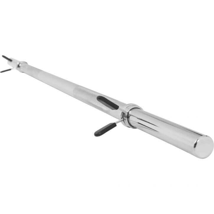 Bară de halteră de 120 cm cu închizători cu arc