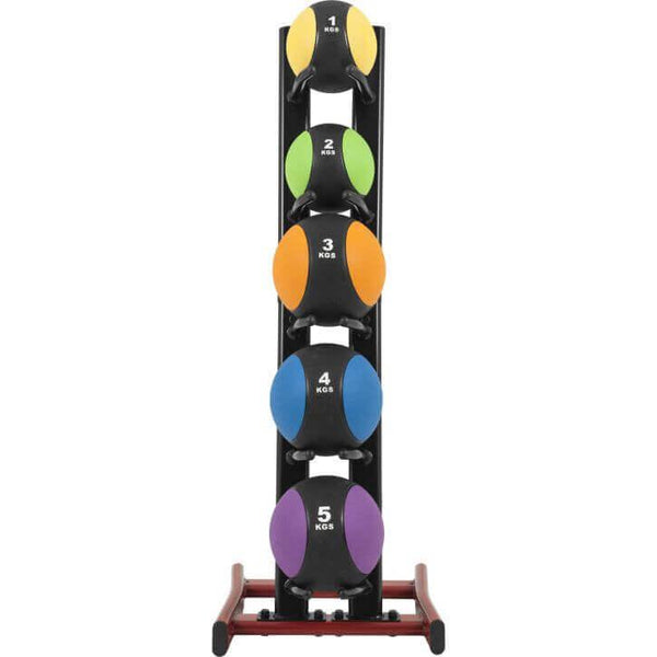 Suport mingi medicinale Negru/Rosu - Gorilla Sports Ro