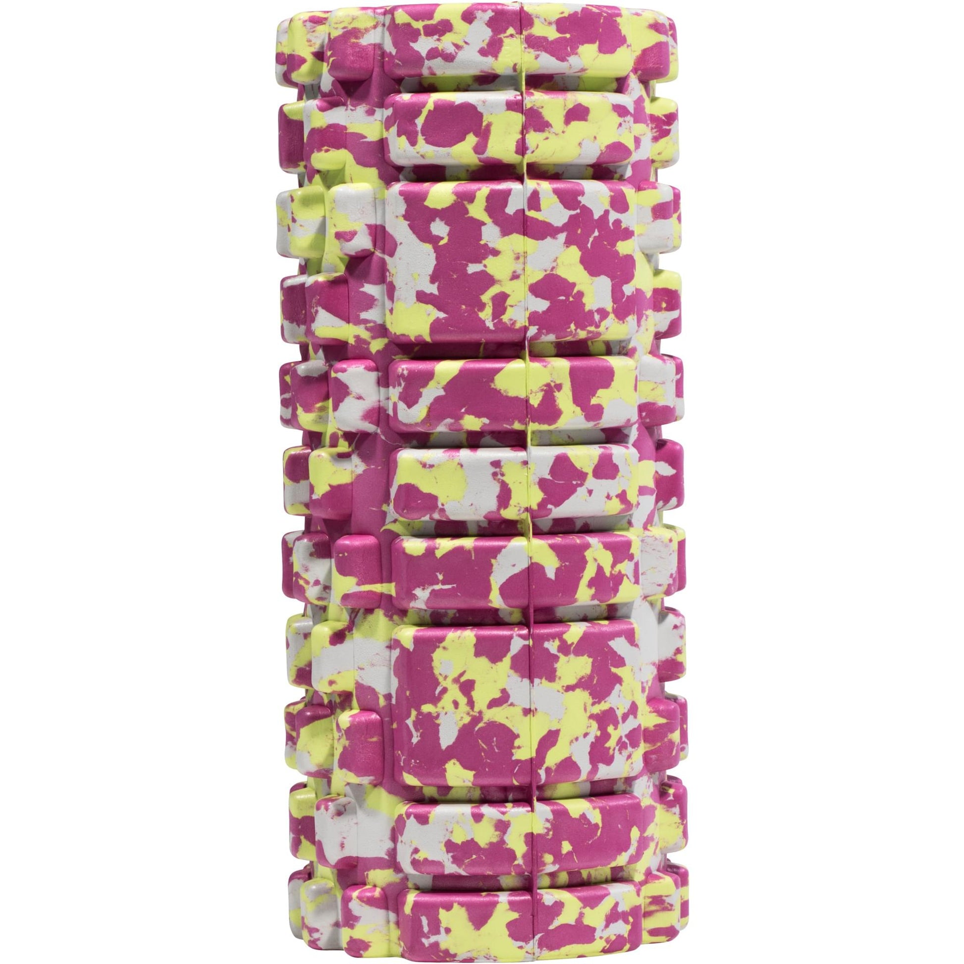 Rolă de masaj din spumă 33 cm verde/camo și roz/camo - Gorilla Sports Ro