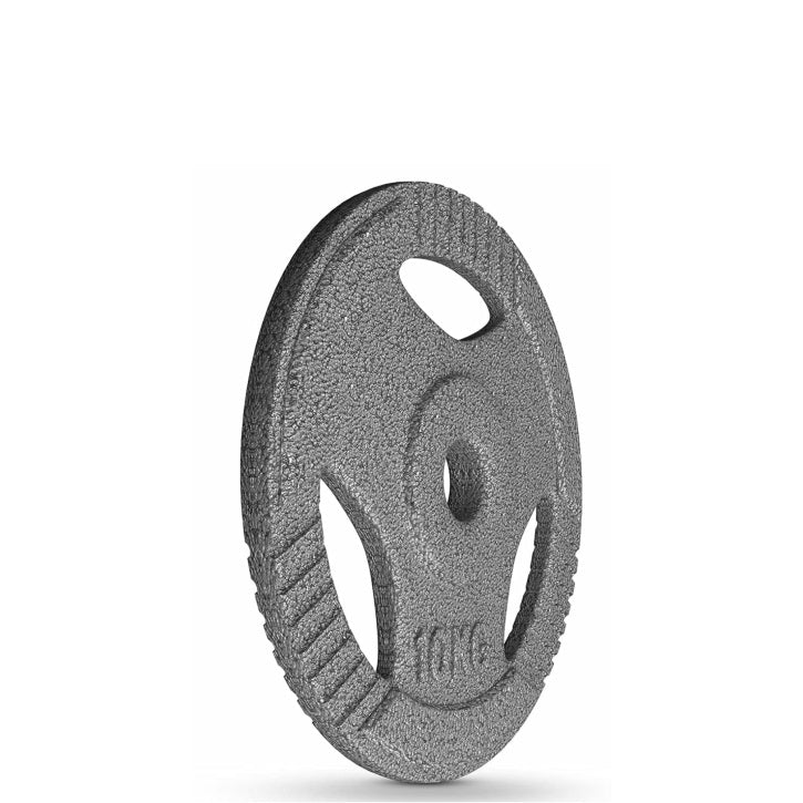 Set discuri fonta cu maner, 5 - 120 KG, 30mm PHYSIONICS