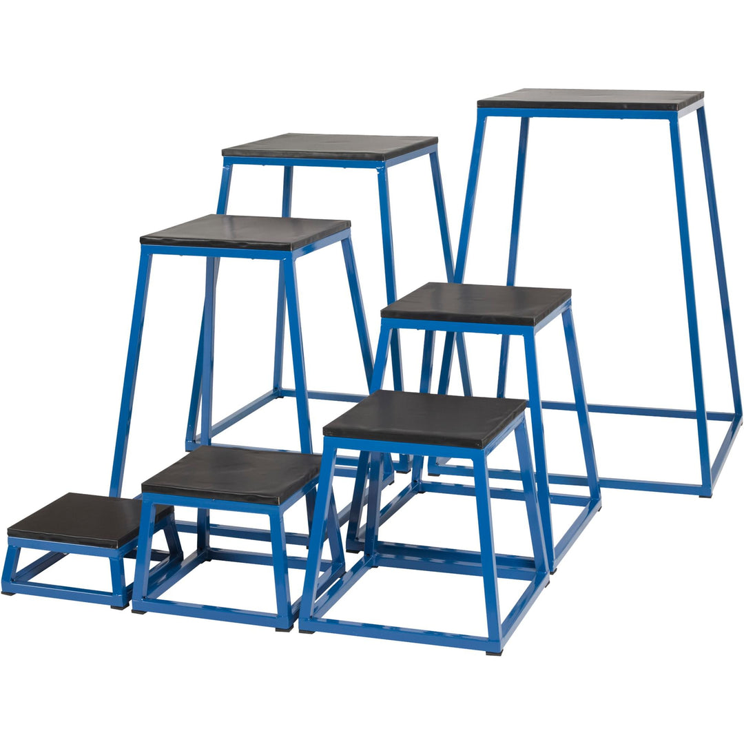 Plyo Box , set de 7 cutii pentru sărituri - Gorilla Sports Ro