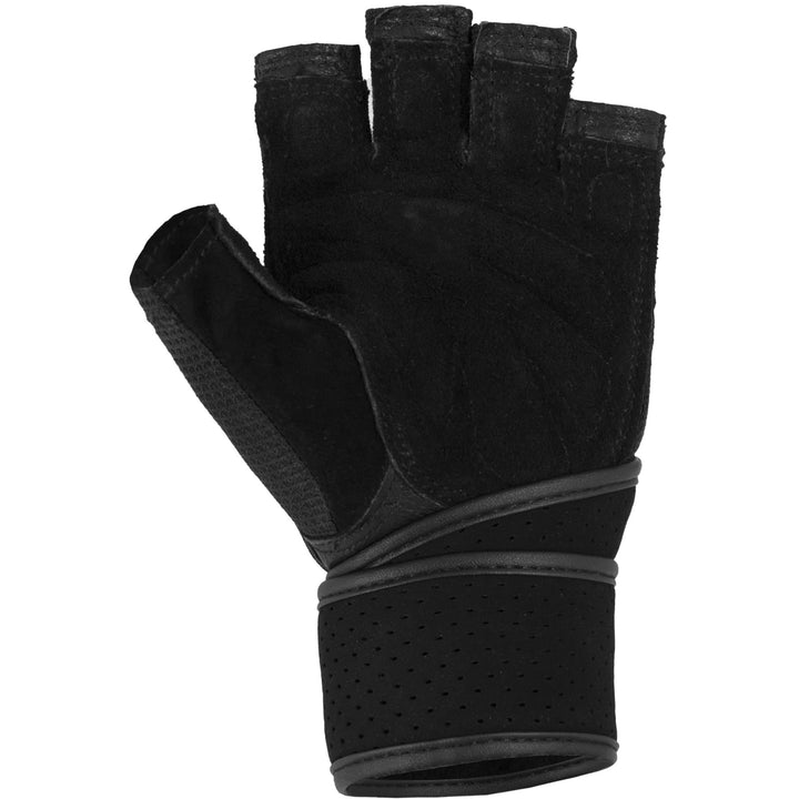 Mănuși de antrenament cu bandaj pentru articulații negru/roșu S-XL - Gorilla Sports Ro