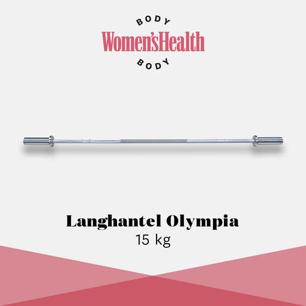 Bară olimpică, 50/51mm, 15 kg, Lukadora