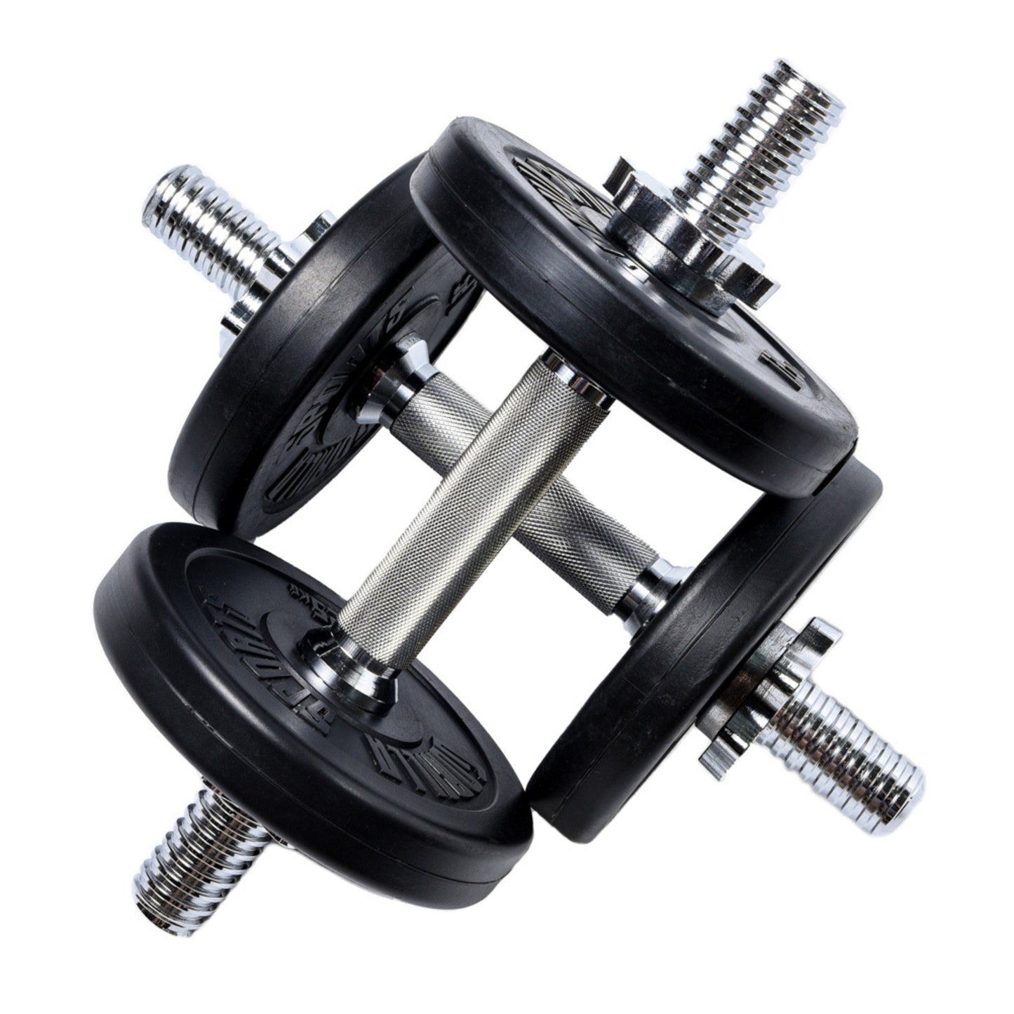 Set gantere reglabile 10 kg cu discuri din ciment - Gorilla Sports Ro