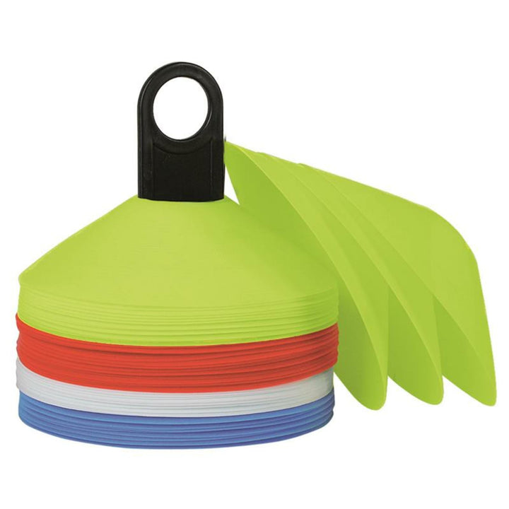 Set ScSPORTS de 50 de plăci de marcare colorate cu suport - Gorilla Sports Ro