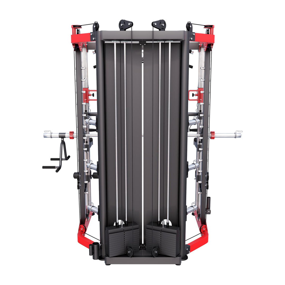 Aparat multifunctional Power Rack cu greutati - Gorilla Sports Ro
