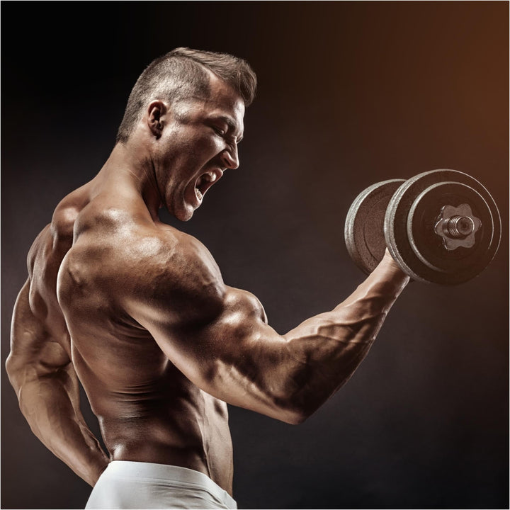 Set de gantere, MOVIT® ,20 kg, negru - Gorilla Sports Ro