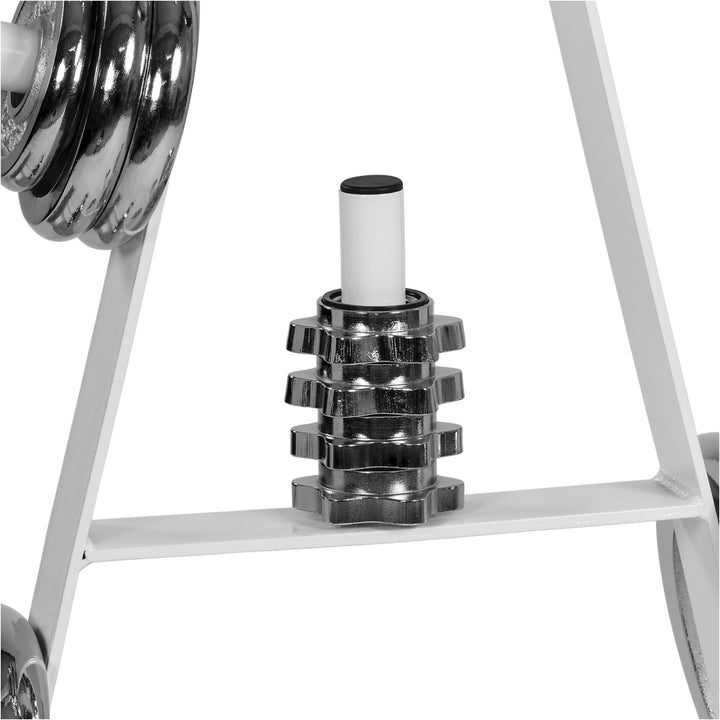 Suport pentru discuri, MOVIT®, alb - Gorilla Sports Ro