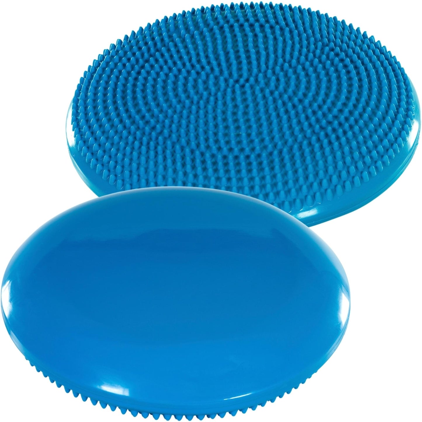 Pernă cu aer fitness, MOVIT®, 38 cm, albastra, inclusiv pompă de aer - Gorilla Sports Ro