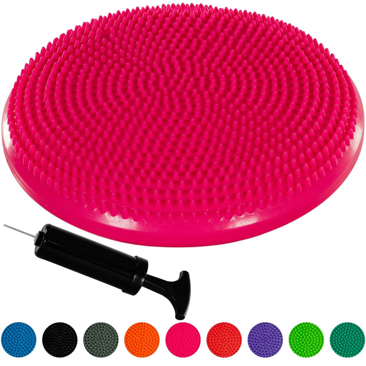Perna de echilibru si masaj, MOVIT®, 38 cm, roz - Gorilla Sports Ro