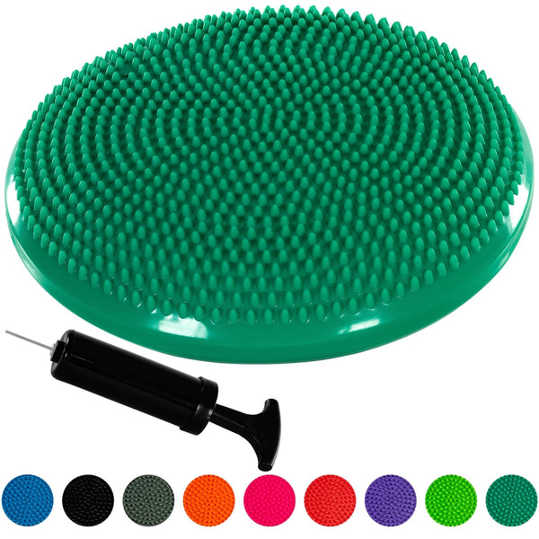 Perna de echilibru si masaj, MOVIT®, 38 cm, albastru petrol - Gorilla Sports Ro