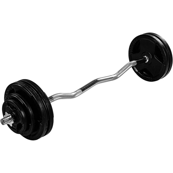 Haltera MOVIT®, greutate 35 Kg, discuri cu prindere, fonta - Gorilla Sports Ro