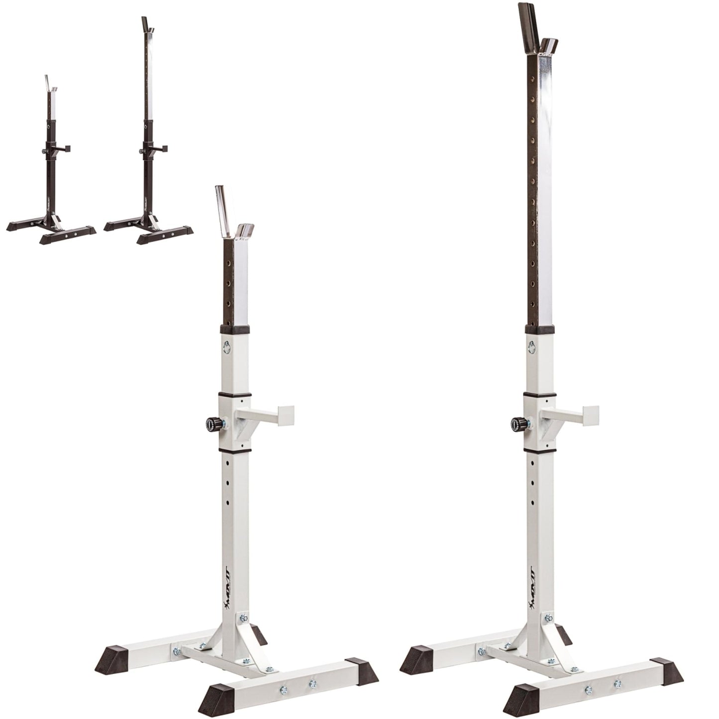 Rack pentru gantere, alb - Gorilla Sports Ro