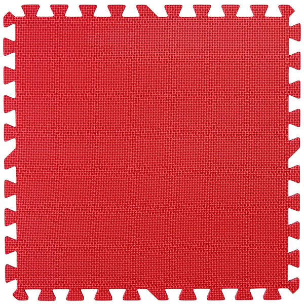 Set de 8 covorase de protectie, MOVIT®, 3m² rosu - Gorilla Sports Ro