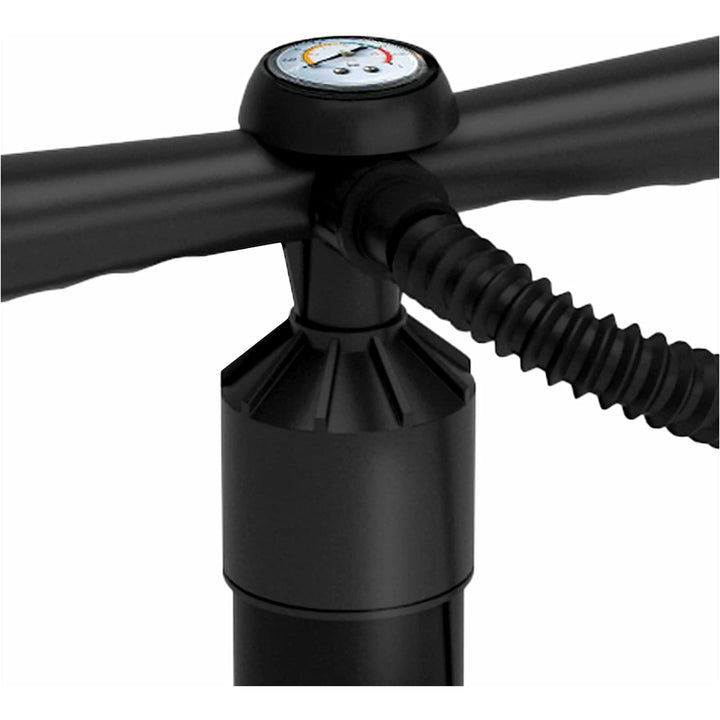 Pompa de aer, portabila, cu manometru, Physionics - Gorilla Sports Ro