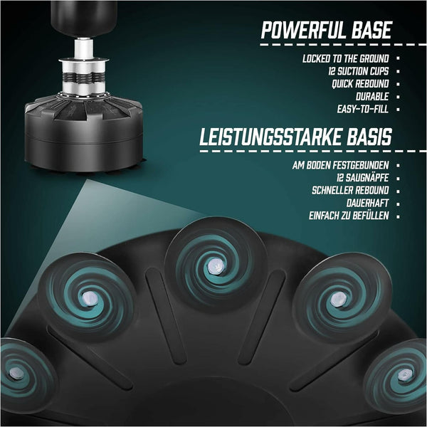 Manechin box vertical, 175 cm, Physionics - Gorilla Sports Ro