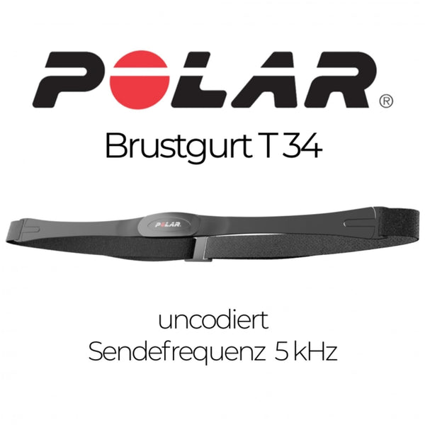 Curea de frecvență cardiacă Polar T34 dimensiunea M - Gorilla Sports Ro