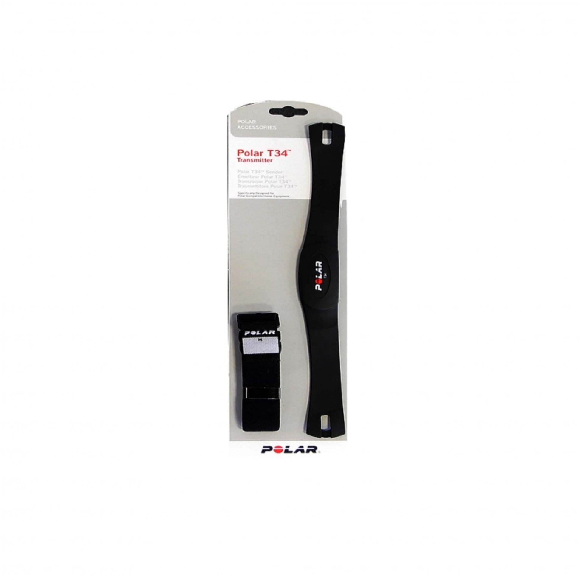 Curea de frecvență cardiacă Polar T34 dimensiunea M - Gorilla Sports Ro