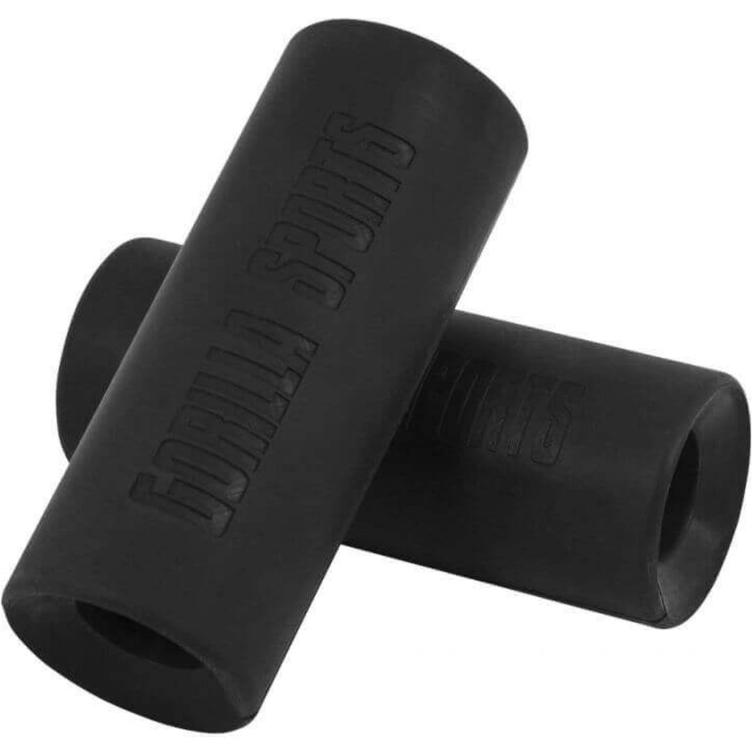 Mânere de gantere din silicon negru - Gorilla Sports Ro