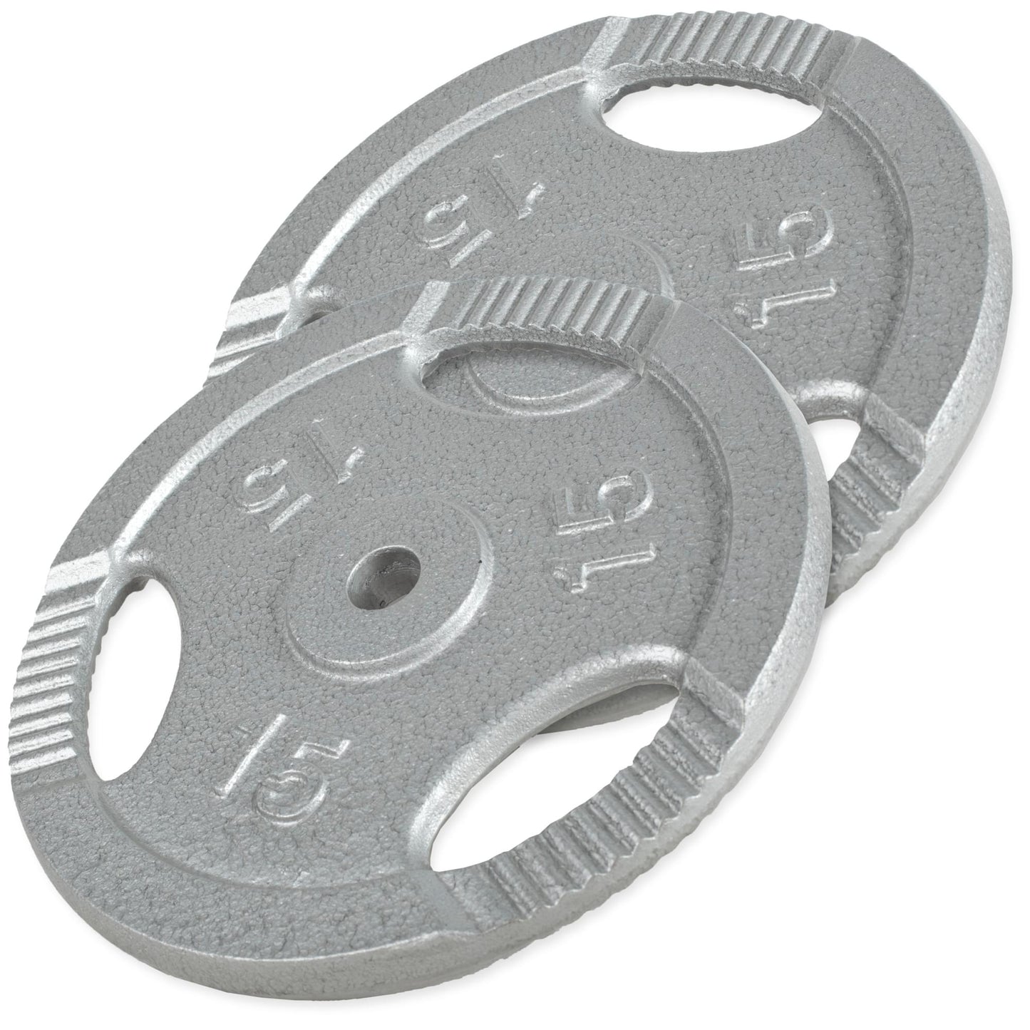 Set discuri de greutate fonta 30 kg - 2 x 15 kg - Gorilla Sports Ro
