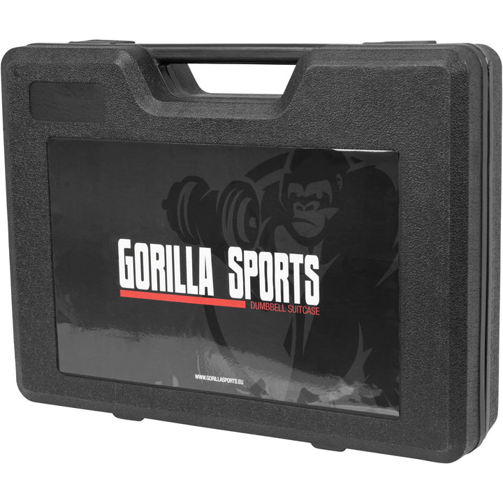 Set de 20Kg Gantere Reglabile și cutie de transport - Gorilla Sports Ro