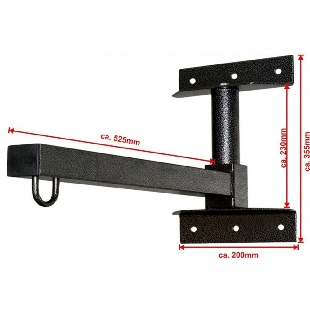 Suport de perete pliabil EXCALIBUR, pentru sac de box - Gorilla Sports Ro